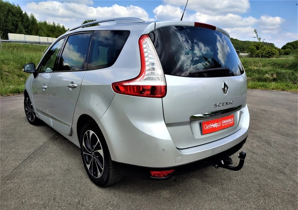 Renault Grand Scenic cena 33800 przebieg: 210000, rok produkcji 2015 z Siechnice małe 631